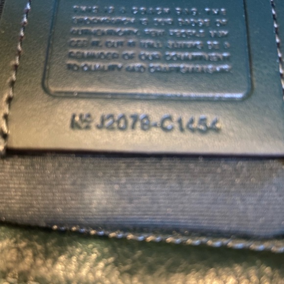 Green Coach bag - Picture 4 of 8